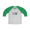 Barcode Tri-Blend 3/4 Raglan Tee