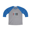 Barcode Tri-Blend 3/4 Raglan Tee