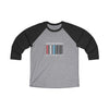 Barcode Tri-Blend 3/4 Raglan Tee