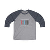 Barcode Tri-Blend 3/4 Raglan Tee